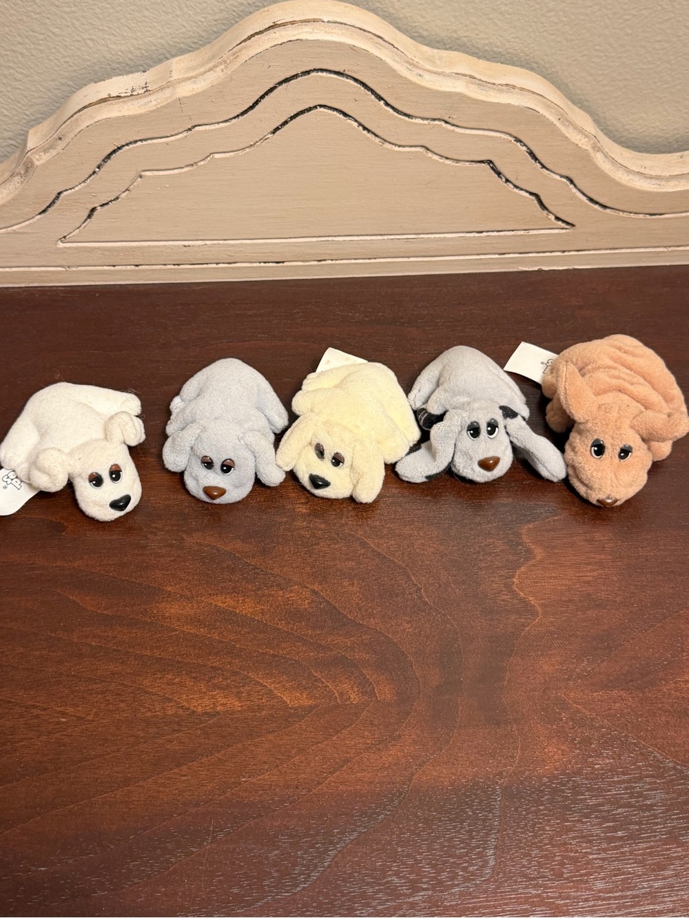 Set of 5 miniature pound puppies from 1995